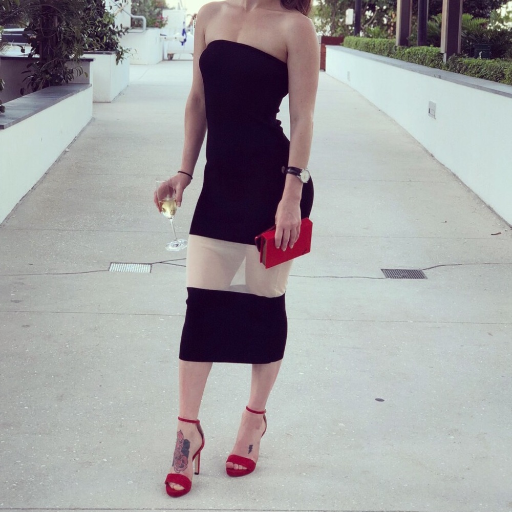 Nbd dress worn once